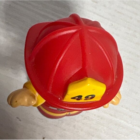 Mega Bloks 49 Firefighter Toy Figure Boy Fireman 2.75" Imaginative Play - Picture 2 of 6